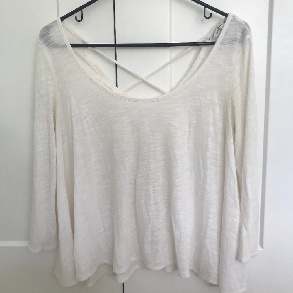 American Eagle flowy top